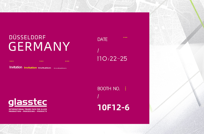 EUROMEGA invites you to attend the Glasstec exhibition in 2024